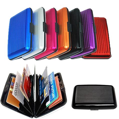 aluminum wallet rfid protection|wallets that protect scanning info.